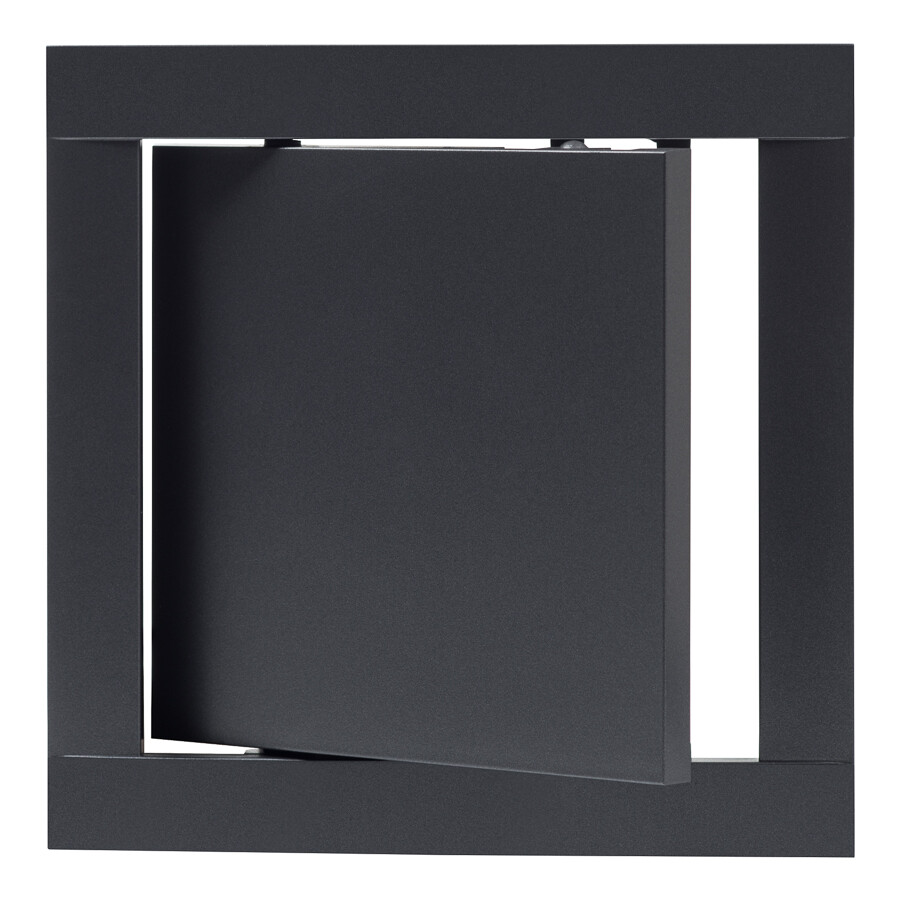 Anthracite Access Panel 150mm x ABS Plastic Flam Door Inspections