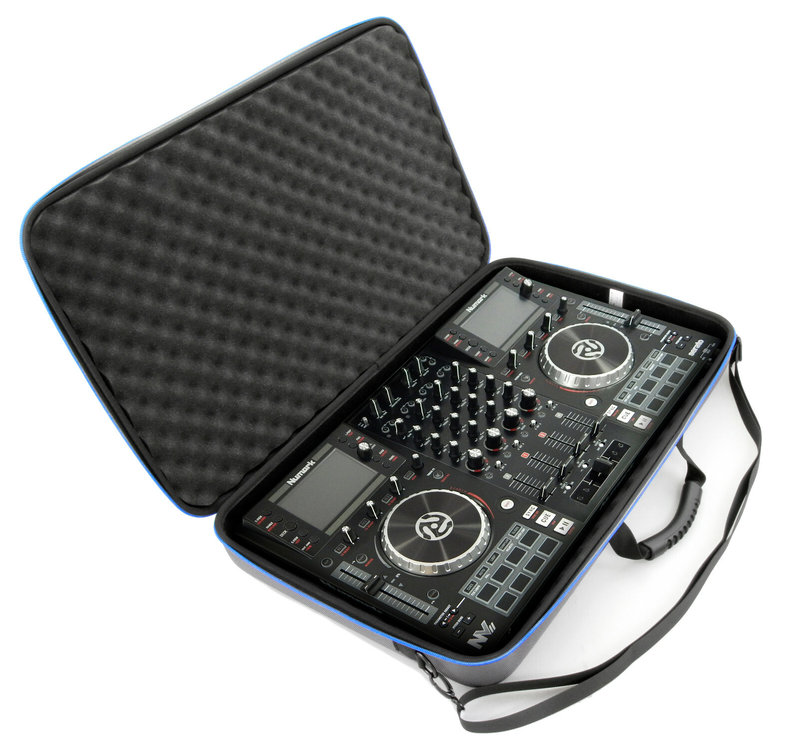 CASEMATIX DJ Controller Case for Numark Mixstream Pro Plus NV2 Mixer - Case Only