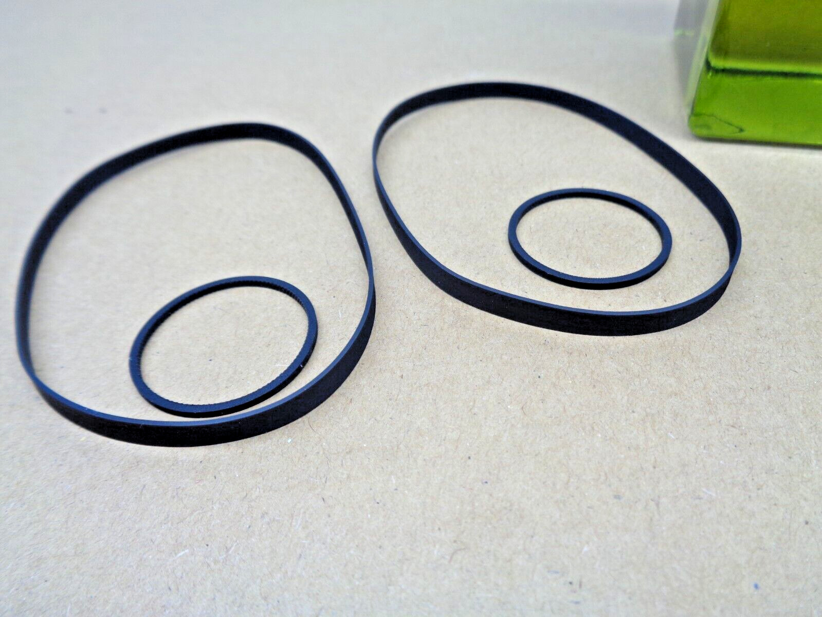 LOT OF 4 BELTS FITS SONY DUAL TAPE TC-WR635S TC-WR735S TC-WR745S NEW (4 PCS)