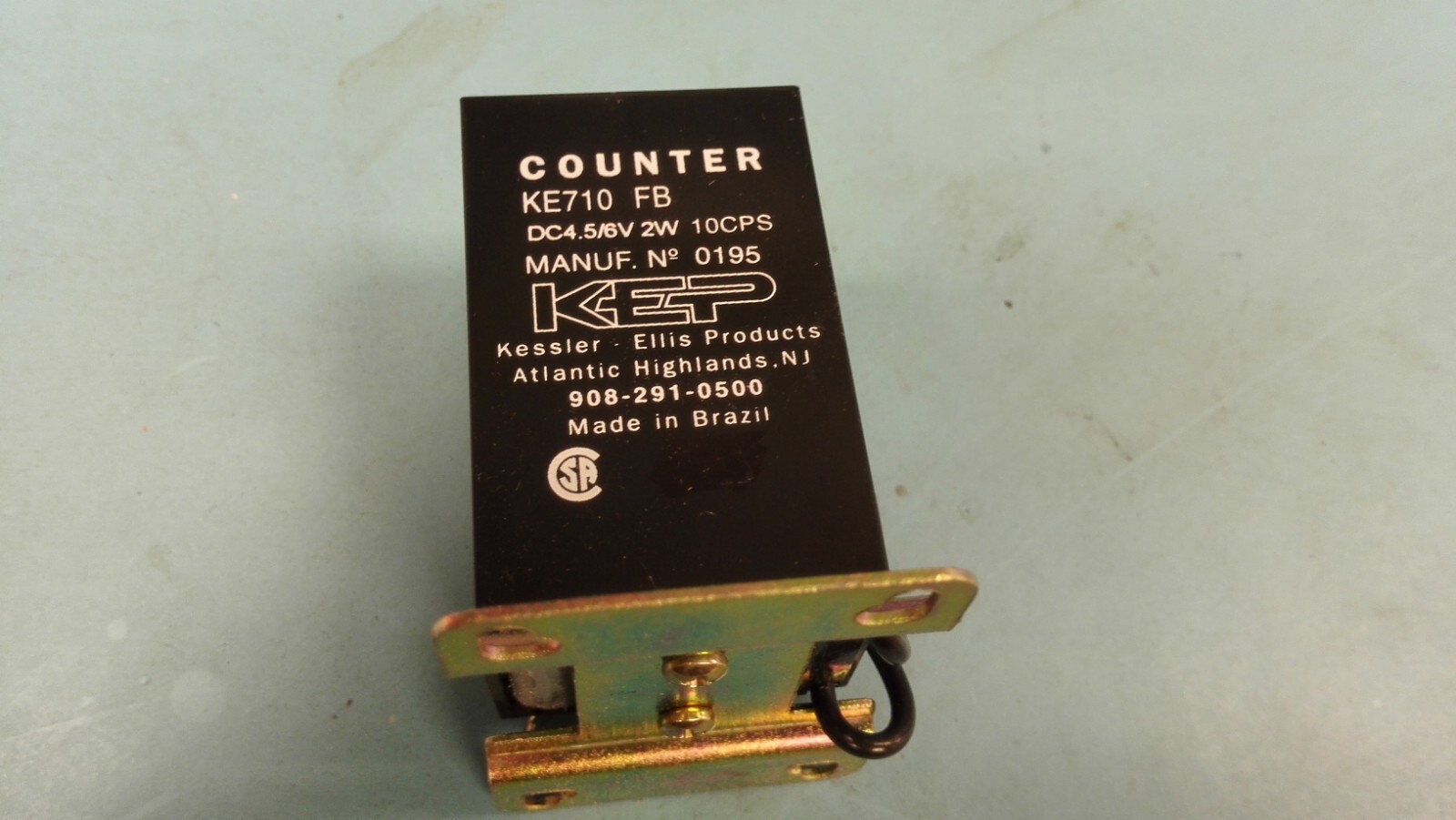 ( 2 PCS ) KEP KE710 FB Counters 4.5/6VDC / 10CPS  2W *** USA SELLER *** MP# 0195