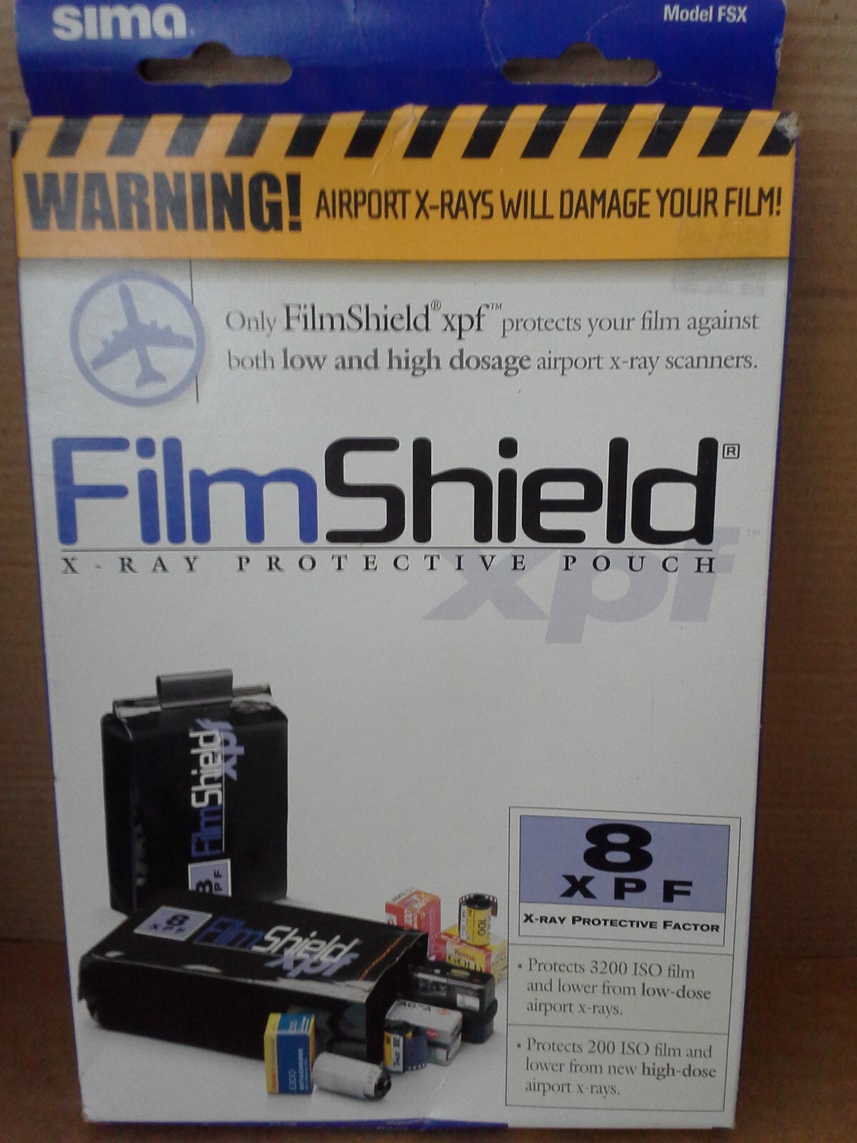 Sima FSX Film Shield-Extra Strength (Large) 6 x 3.25 x 8.75" 21 Rolls . VGC