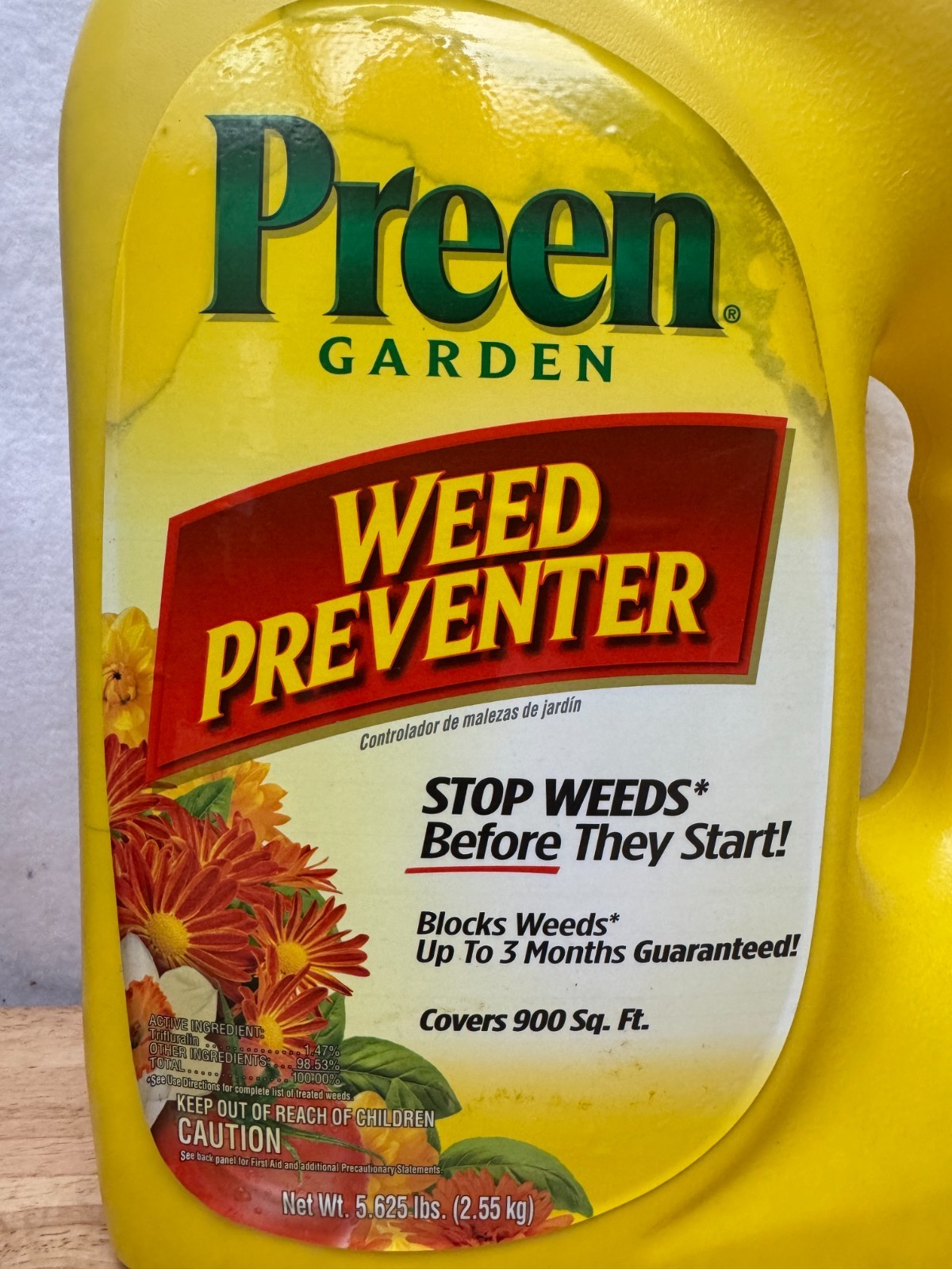 Pair - Preen Garden - Weed Preventer - 5.62 Lb - Shaker Bottle