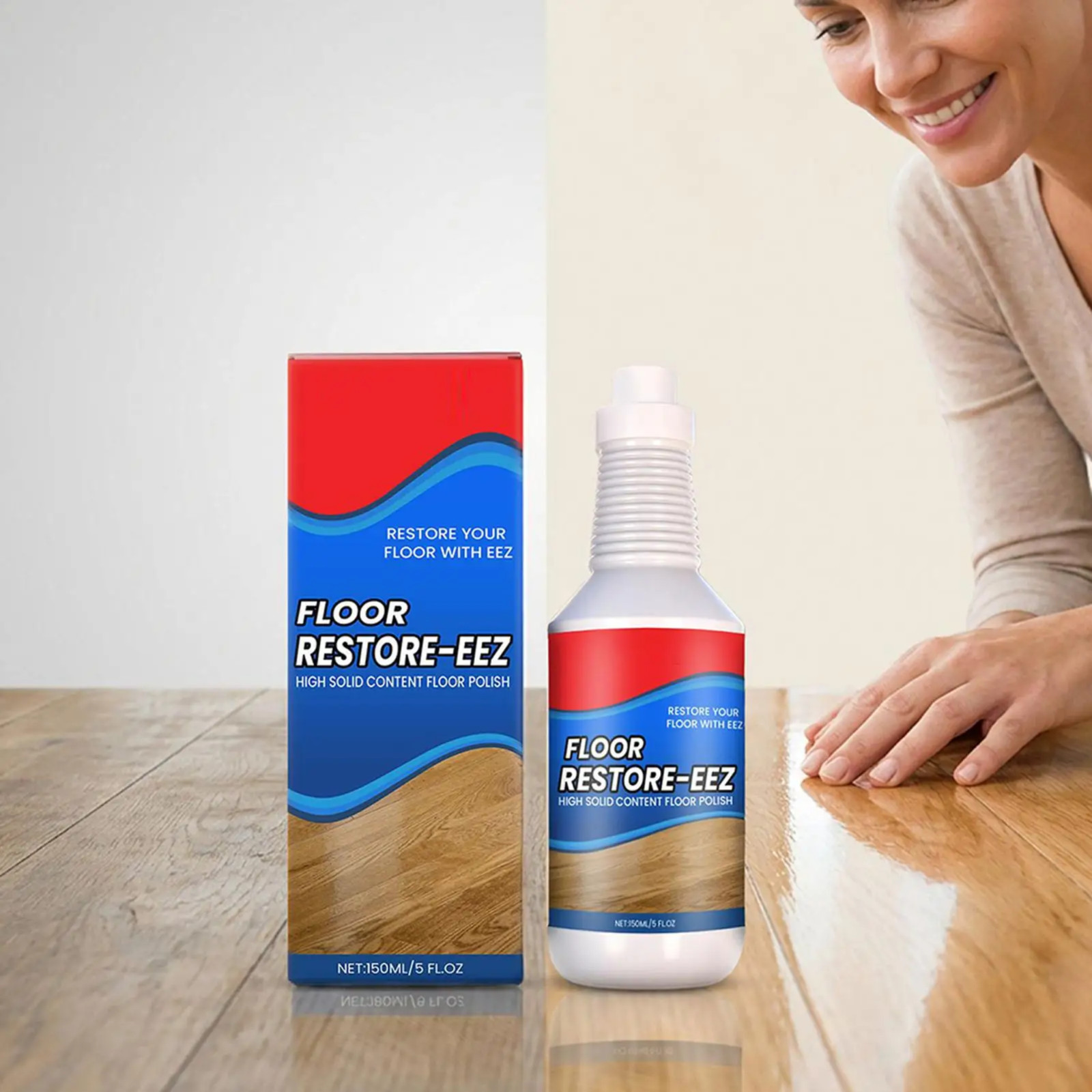 Clean-Eez Ultimate Floor Restorer & Polish - Revitalize,Protect,Shine Wood 150ml