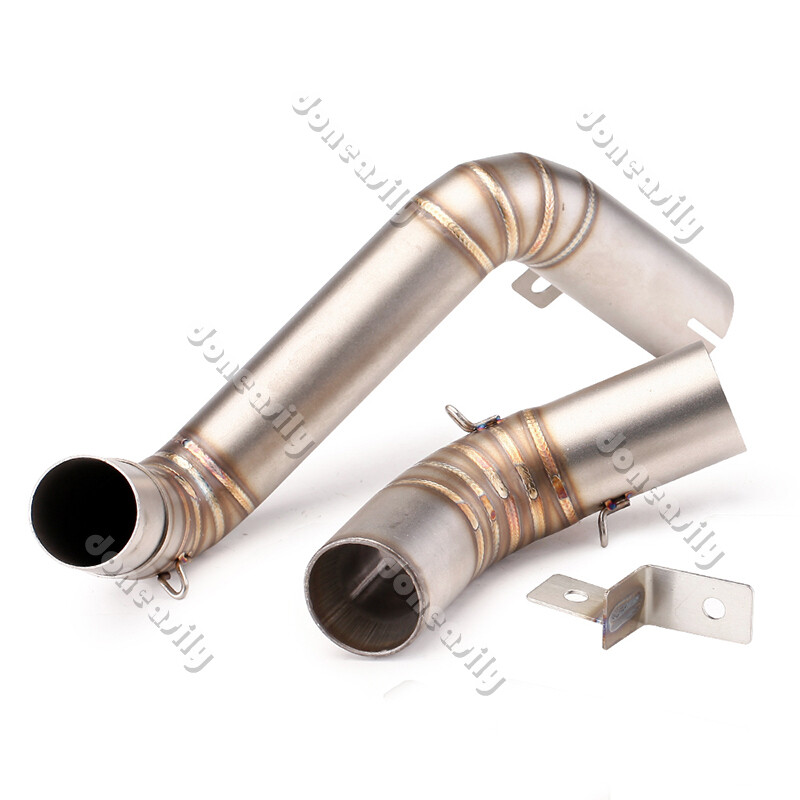 Motorcycle Exhaust Connect Mid Link Pipe Fit Modified For Duke 390 200 2012-2016