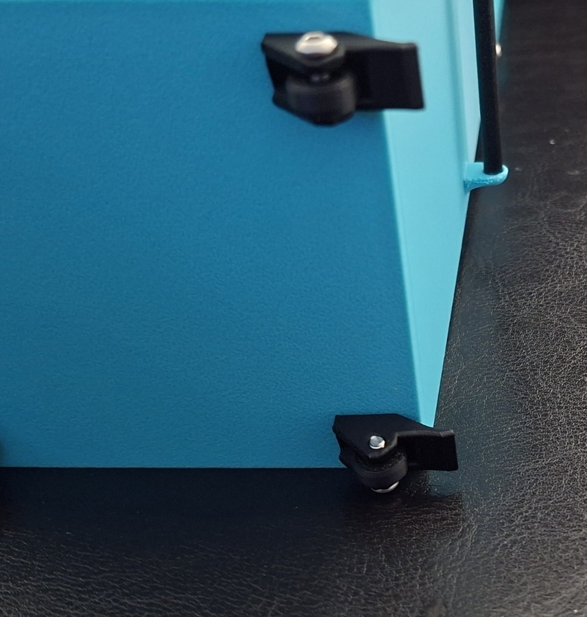 Snap On High Quality 3D Printed Mini Toolbox * Pen Holder etc (Turquoise)