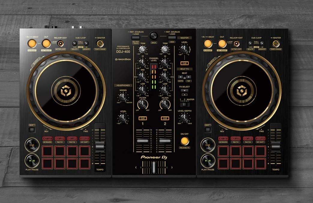 Pioneer DJ Performance DJ Controller DDJ-400-N Limited Gold Model