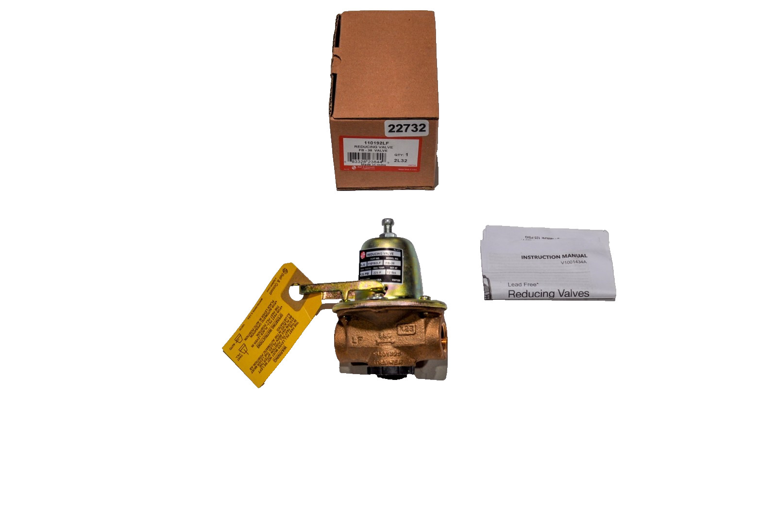 Bell & Gossett 110192LF Reducing Water Valve FB-38