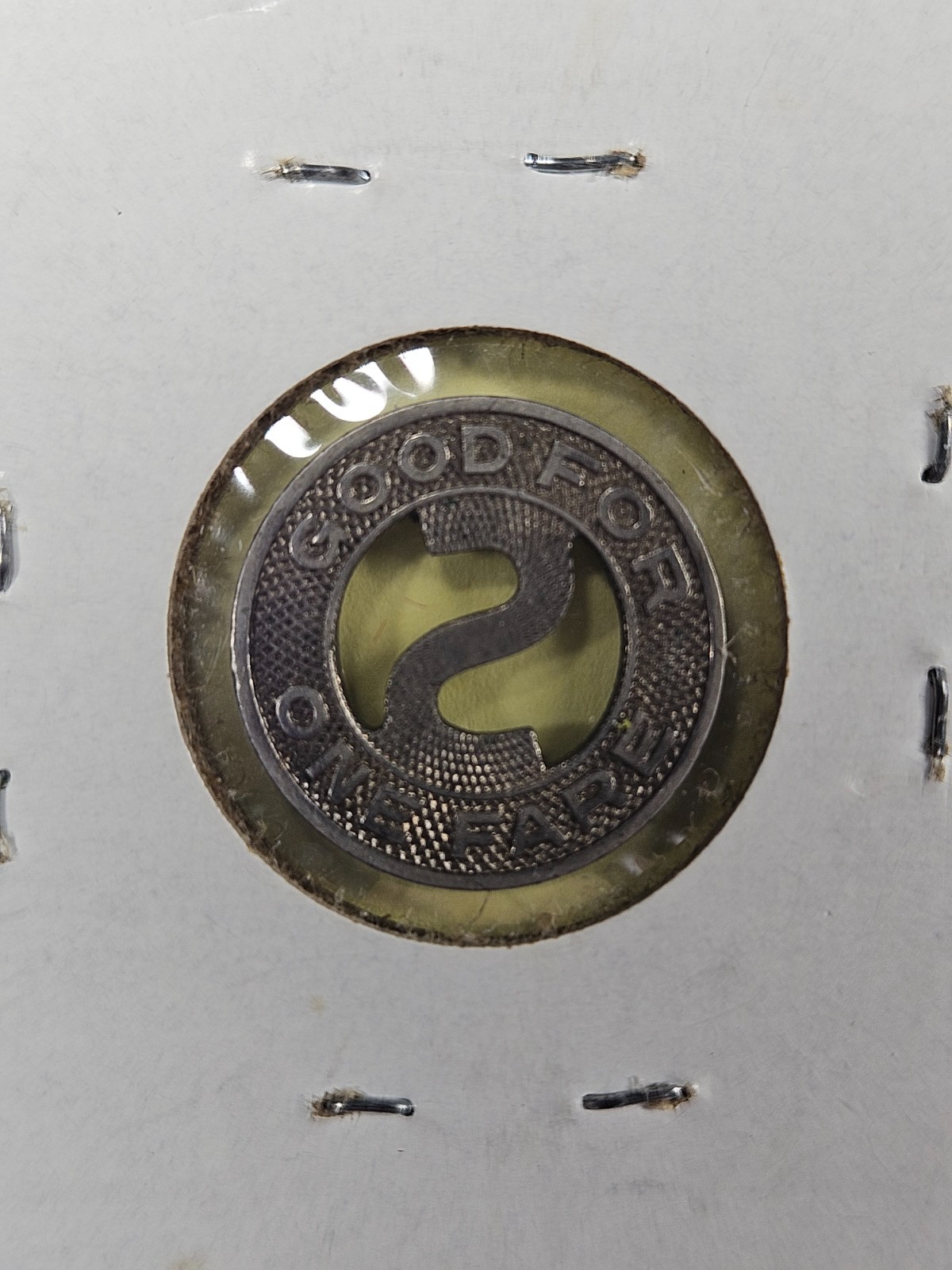 COINS - TRANSPORTATION TOKEN - SPRINGFIELD TRANSPORTATION CO. - SPRINGFIELD, IL