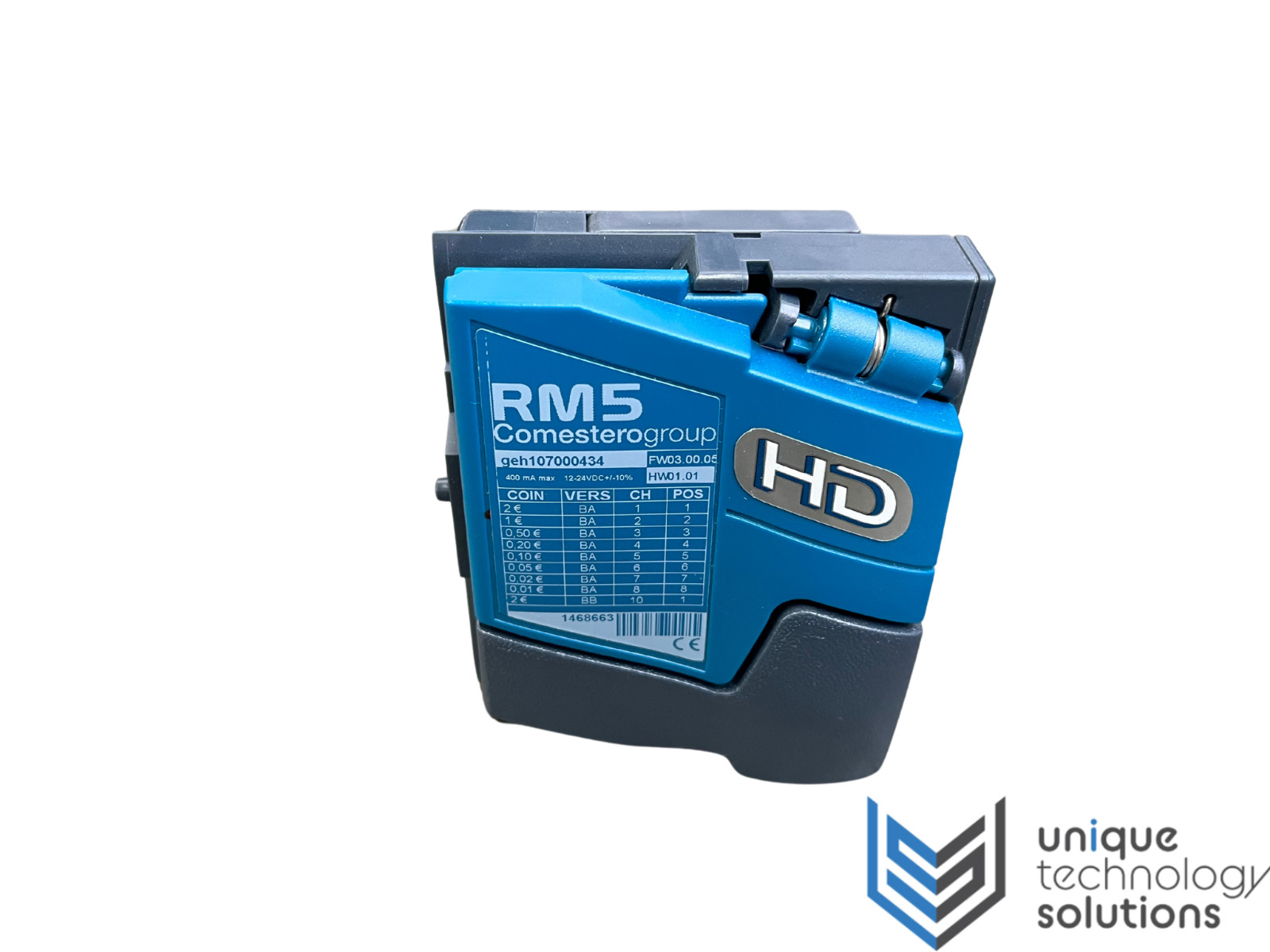 RM5 COMESTERO HD New/ Coin Acceptor / Coin Mech / G Type / CCtalk