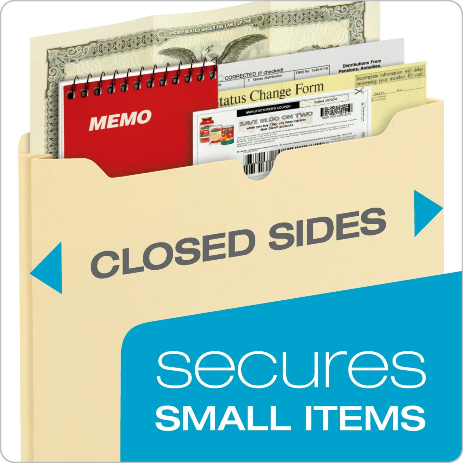 Pendaflex Expanding File Folder Pocket Letter 2 Point Manila 10 per Pack