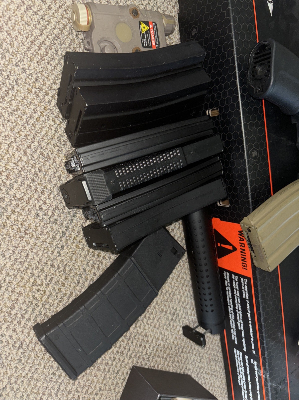 Lancer Tactical Airsoft M4 Multi Mission AEG W/ Recoil System