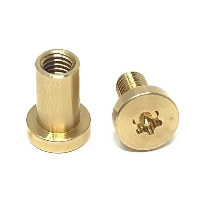 Gulso Bolts- BRASS Fasteners- 3/8"