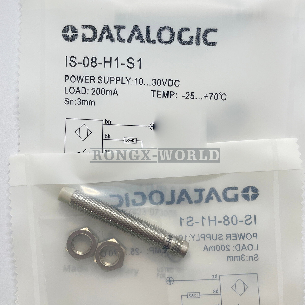 ONE for DATALOGIC IS-08-H1-S1 Proximity Switch Sensor New