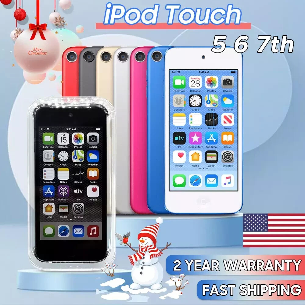 NEW-🎁Apple iPod Touch 5th/6th/7th Generation 32/64/128/256GB All colors-Sealed