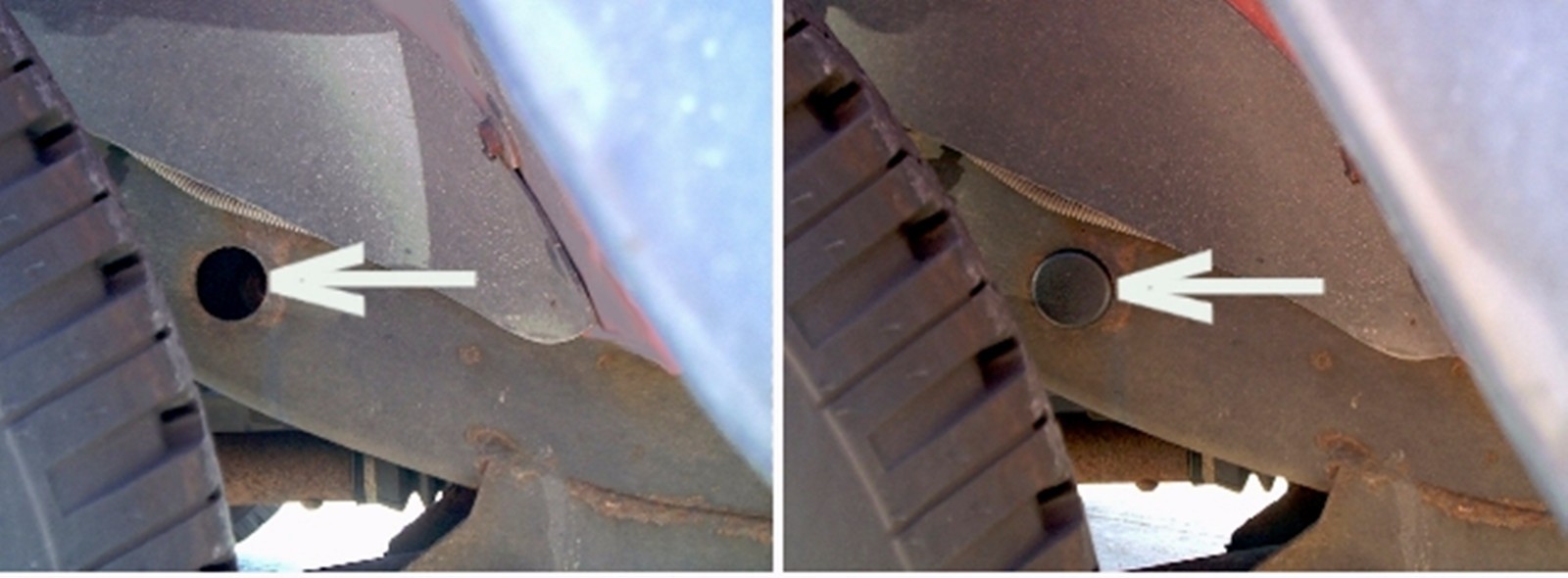 Frame Hole Cover Plugs Keep Out Mud fit Jeep Wrangler TJ 1997 to 2006