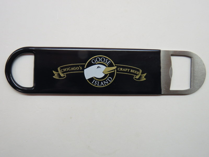 7" Metal Beer Bottle Opener ~ GOOSE ISLAND Brewing Co ~ Chicago, ILLINOIS