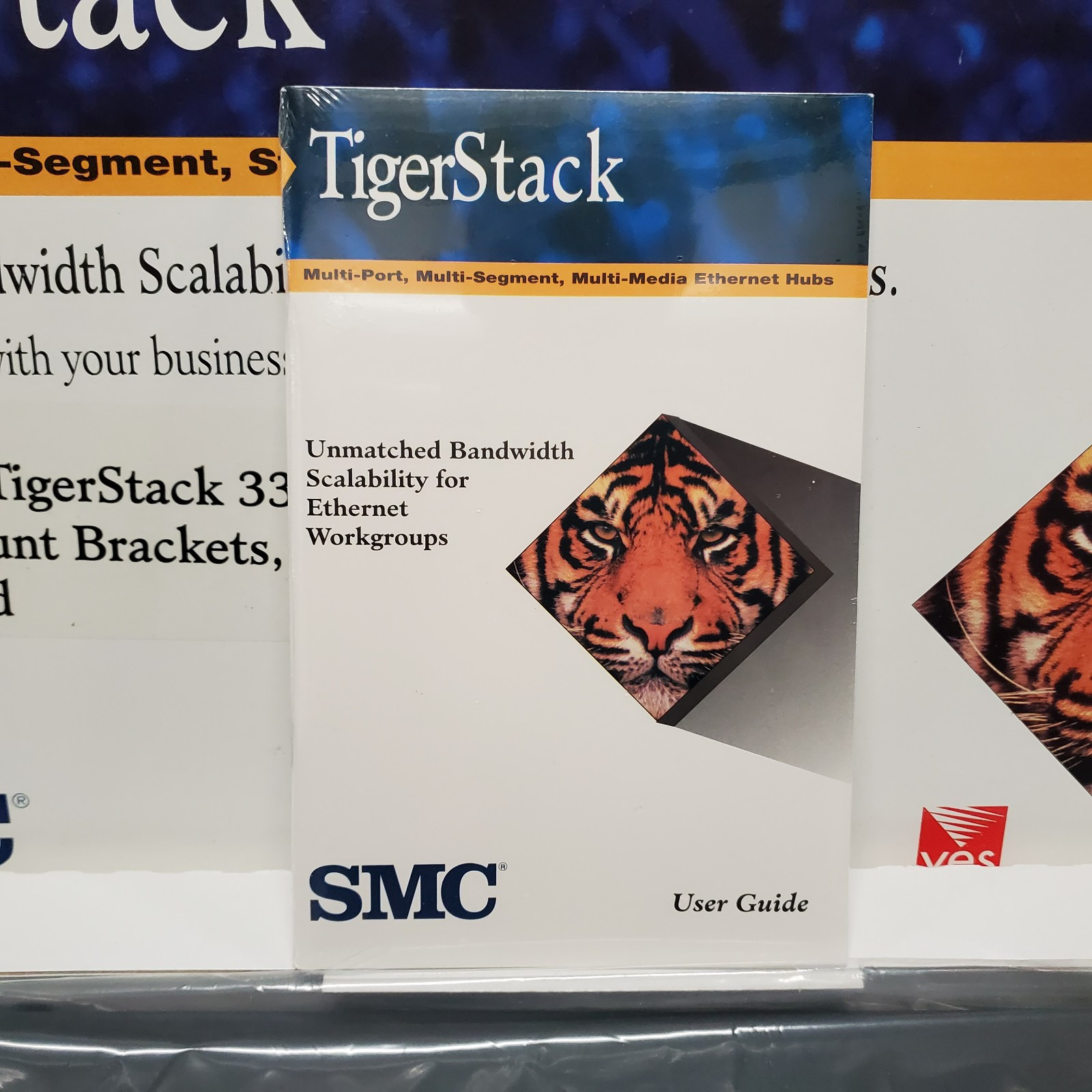 VTG Y2K SMC TigerStack 3314T 14-Port Ethernet Hub Stackable SMC3314T - OPEN BOX