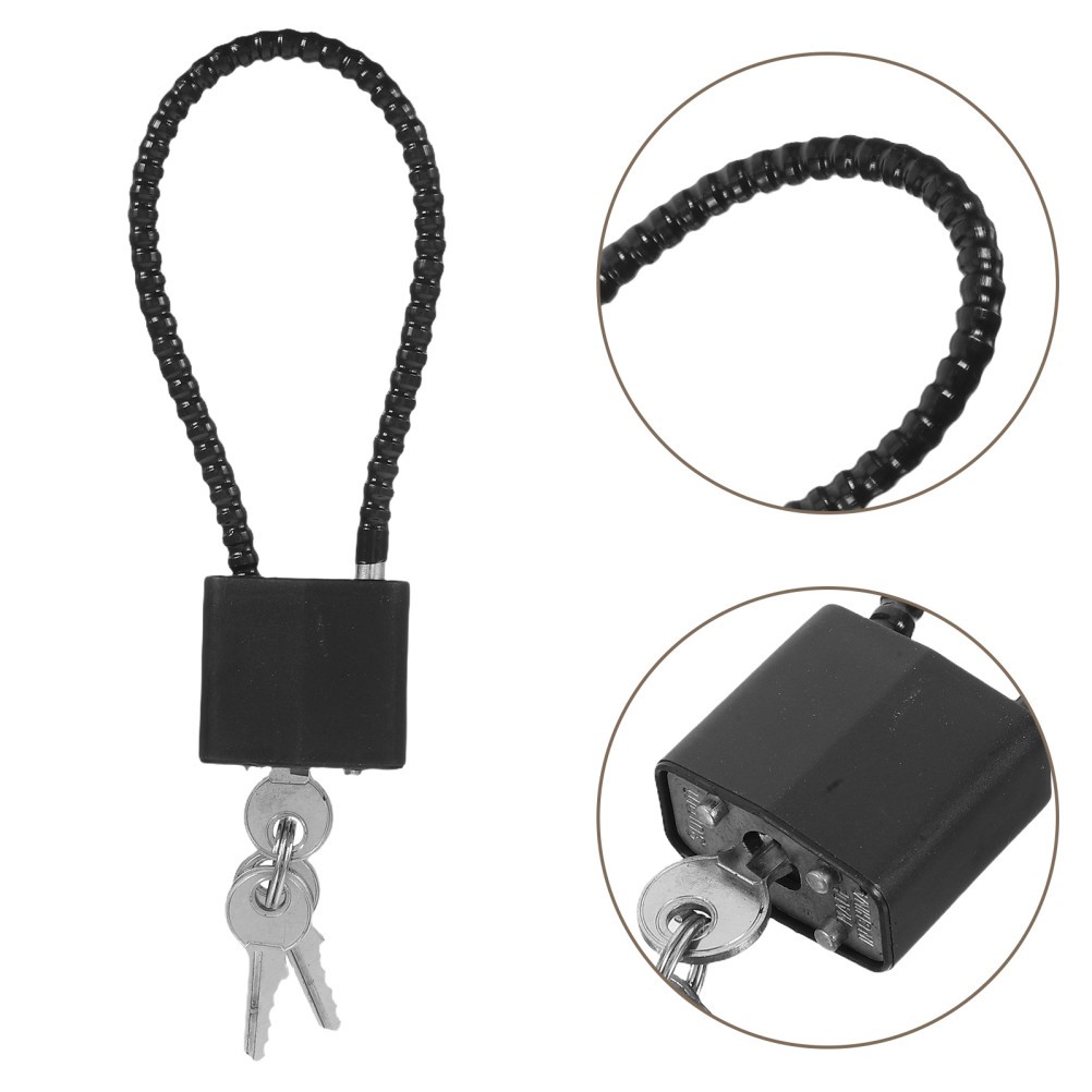 Durable Metal Cabinet Lock With Key For Storage Units Gym Lockers Dormitory