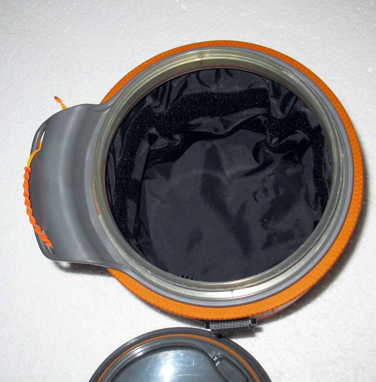 Outdoor Research Water-resistant Orange Container Capsule Rafting Camping 8x7"