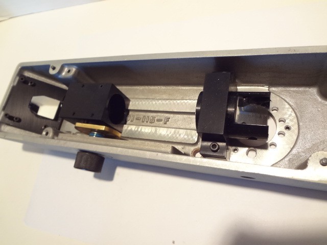 OPTICAL PRISM SET MOUNTED  RIGHT ANGLE WITH OPTICAL FOCUS MODULE ***NICE***