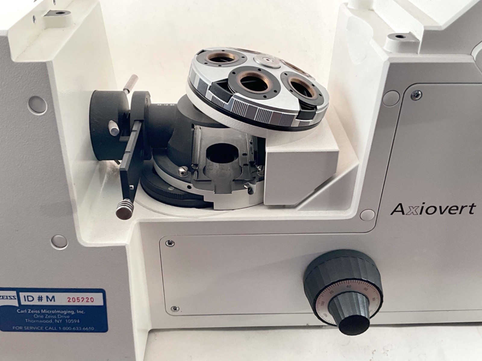 Zeiss Axiovert 100 Inverted Phase Contrast DIC Microscope