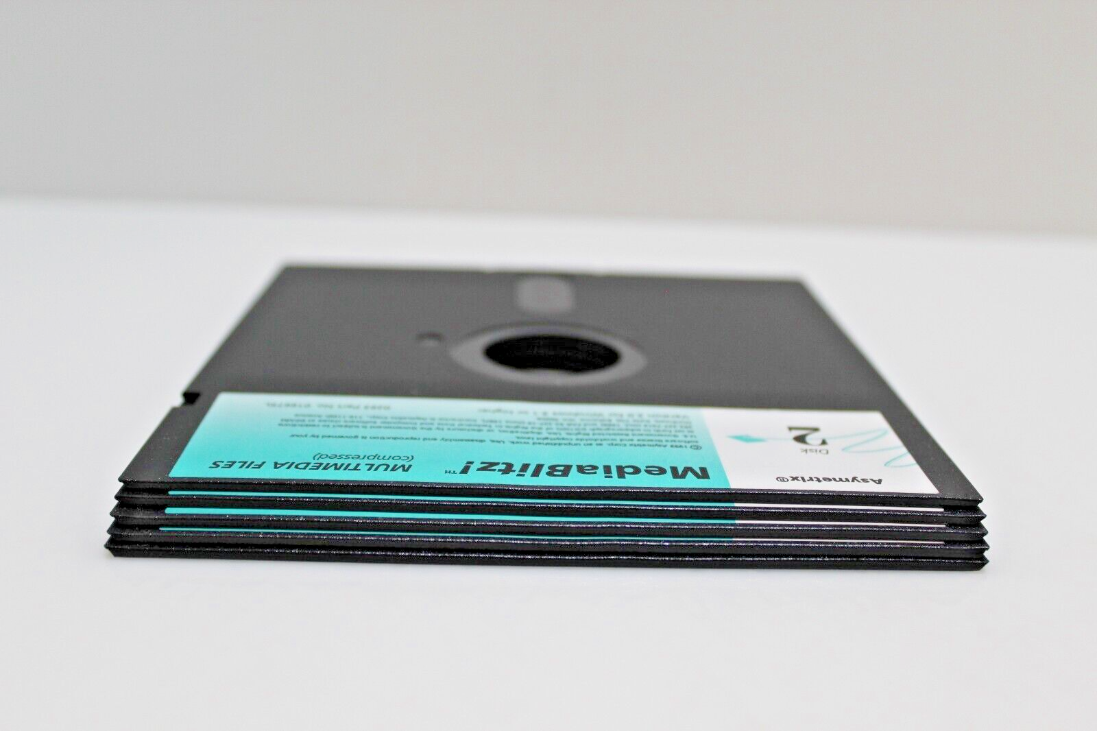 Media Blitz! - 5 1/4 Floppy Disks; Asymetrix, 1993