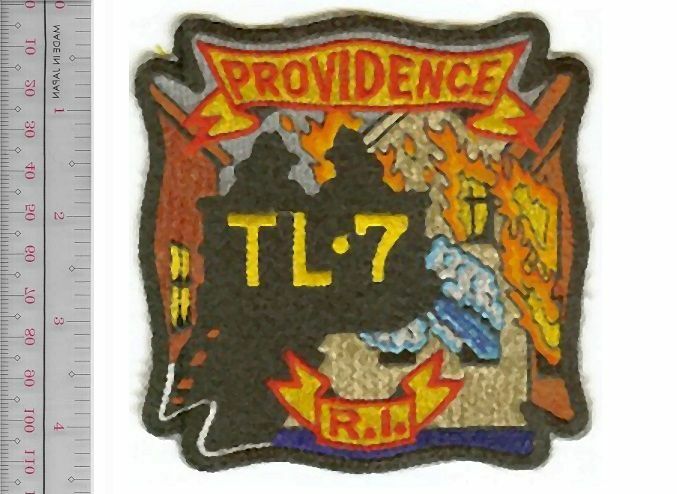 Providence Fire Department Tall Ladder 7 Branch Ave Fire Station RI vel NO TARIF