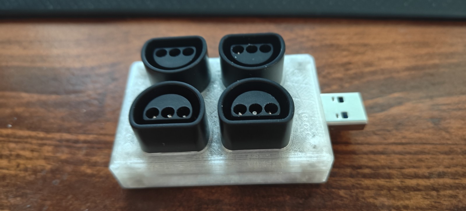 Mister FPGA N64 SNAC adapter ASSEMBLED With Crystal PLA Case