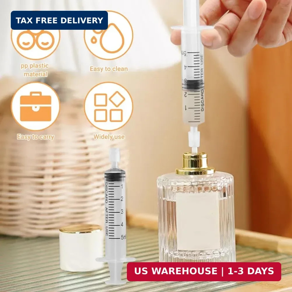 Perfume Refill Tool Kit, 10pcs Plastic Perfume Dispenser Transfer Pump Set, Cosm