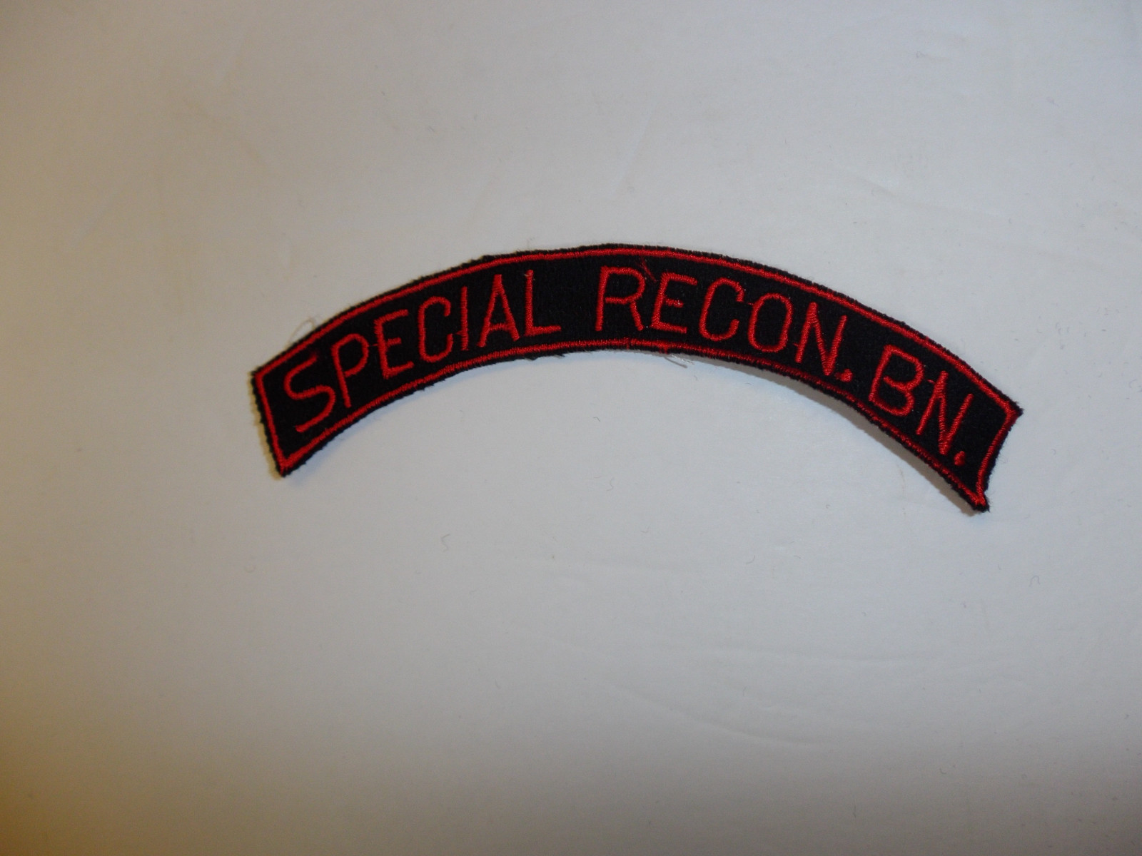 b0940 WW2 OSS 2671st Special Reconnaissance Battalion tab machine emb R4A