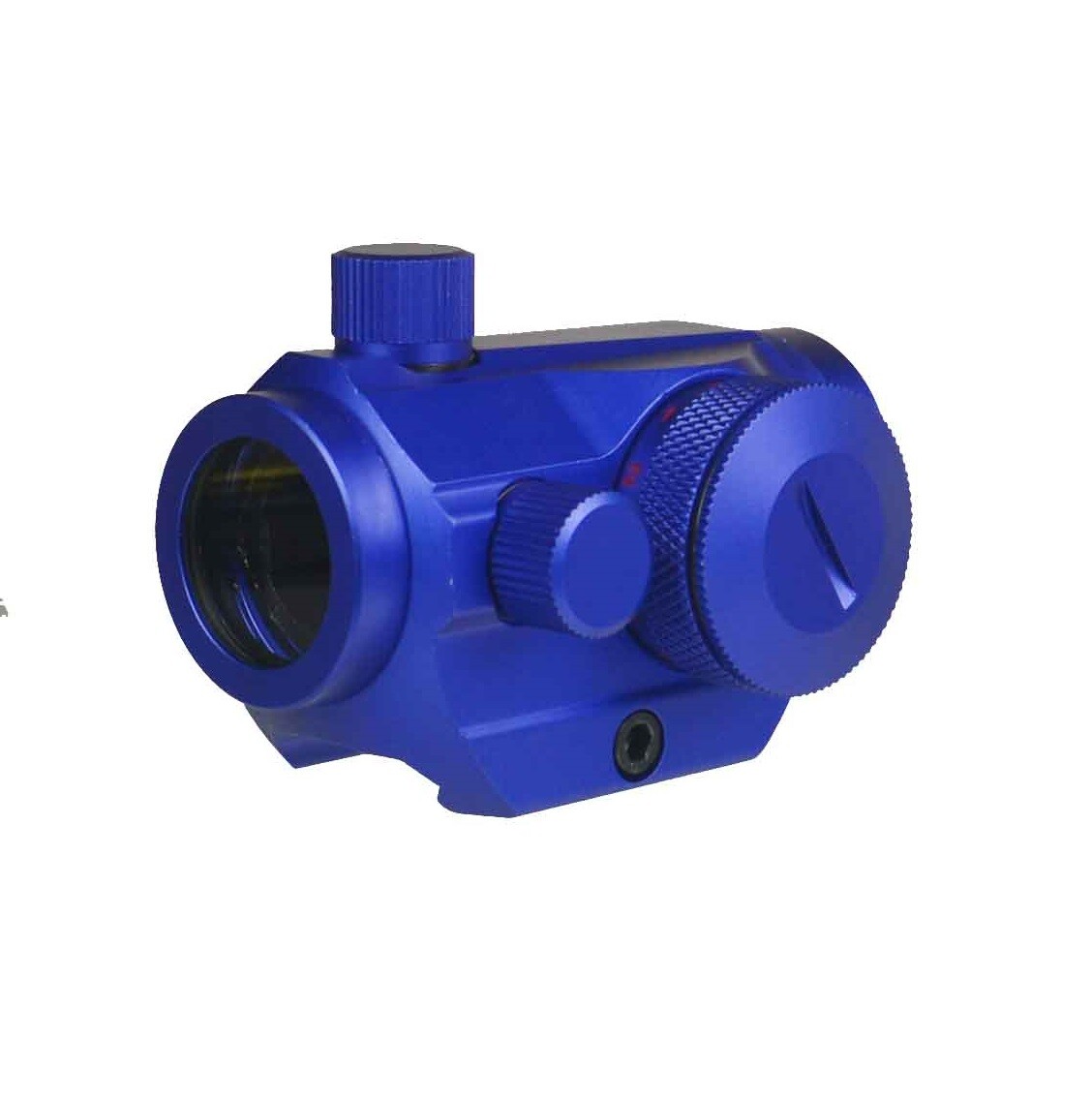 New Compact Mini Red and Green Dot Sight Weaver 1 Bolt Mount Anodized Blue