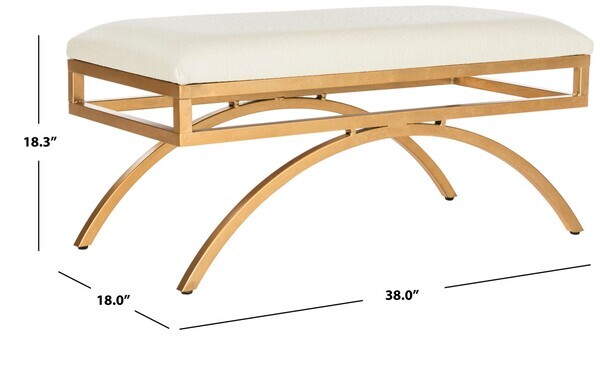 Safavieh MOON ARC BENCH, Reduced Price 2172753242 FOX6250A