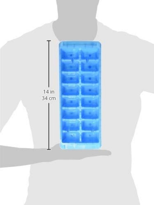 Versatile Quick-Release Ice Cube Trays - Fits Narrow Bottles, 28 Cubes Total