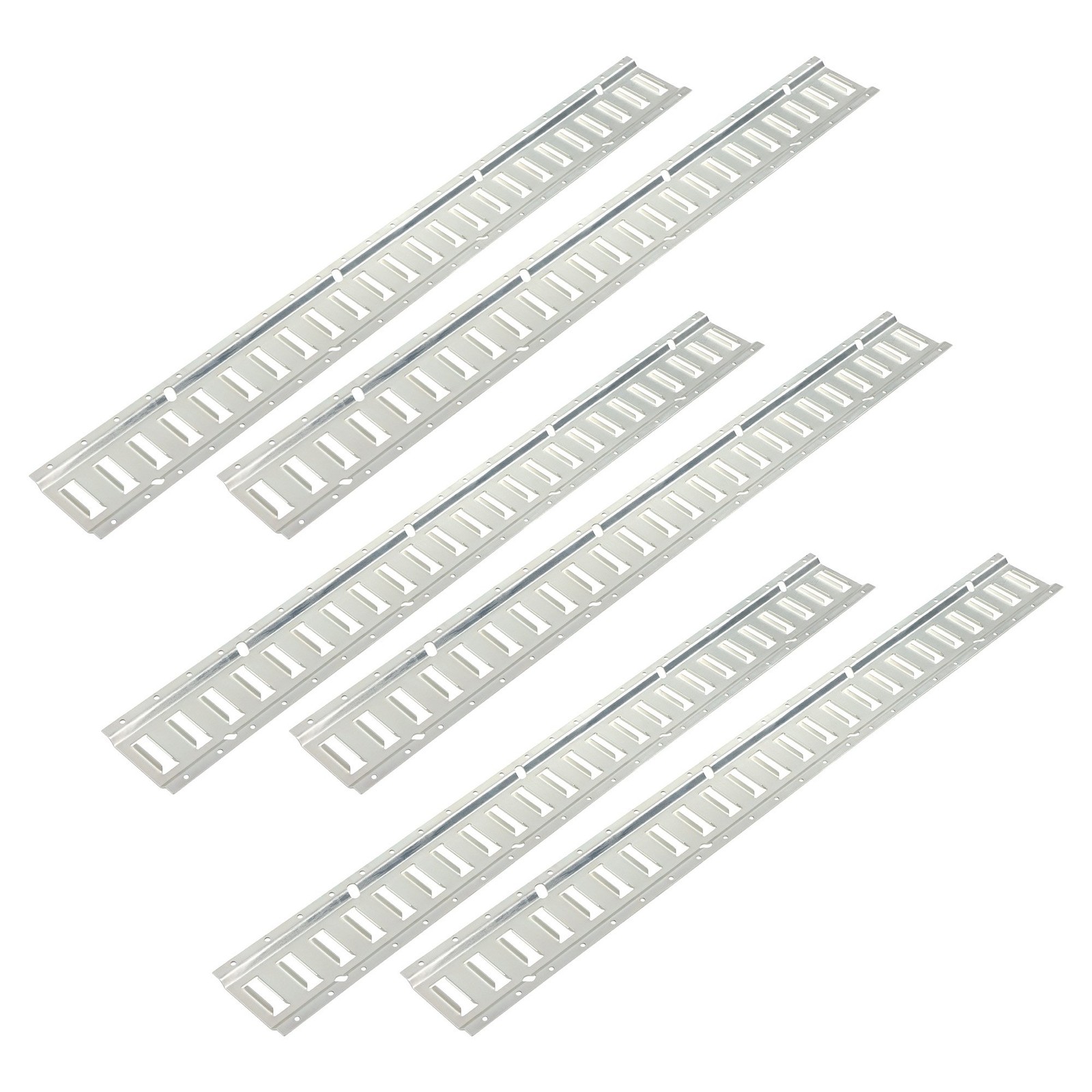Fit For Garages E Track Tie Down Vans Trailers Rail Kit 4' New 6 Pack