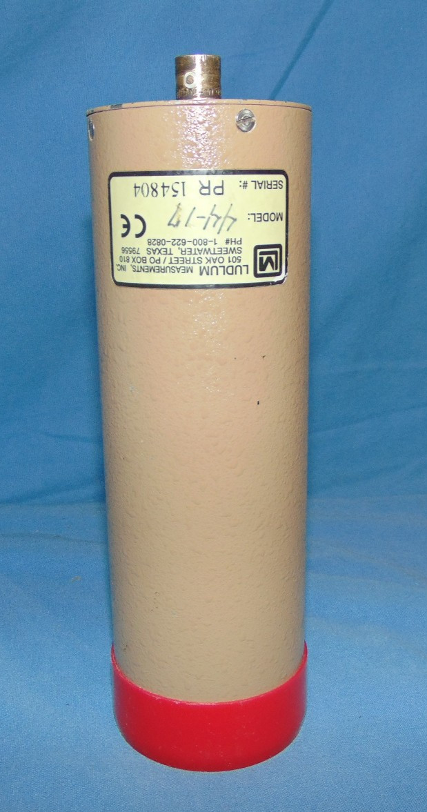 Ludlum 44-17 Low Energy Gamma Scintillation Radiation Detector