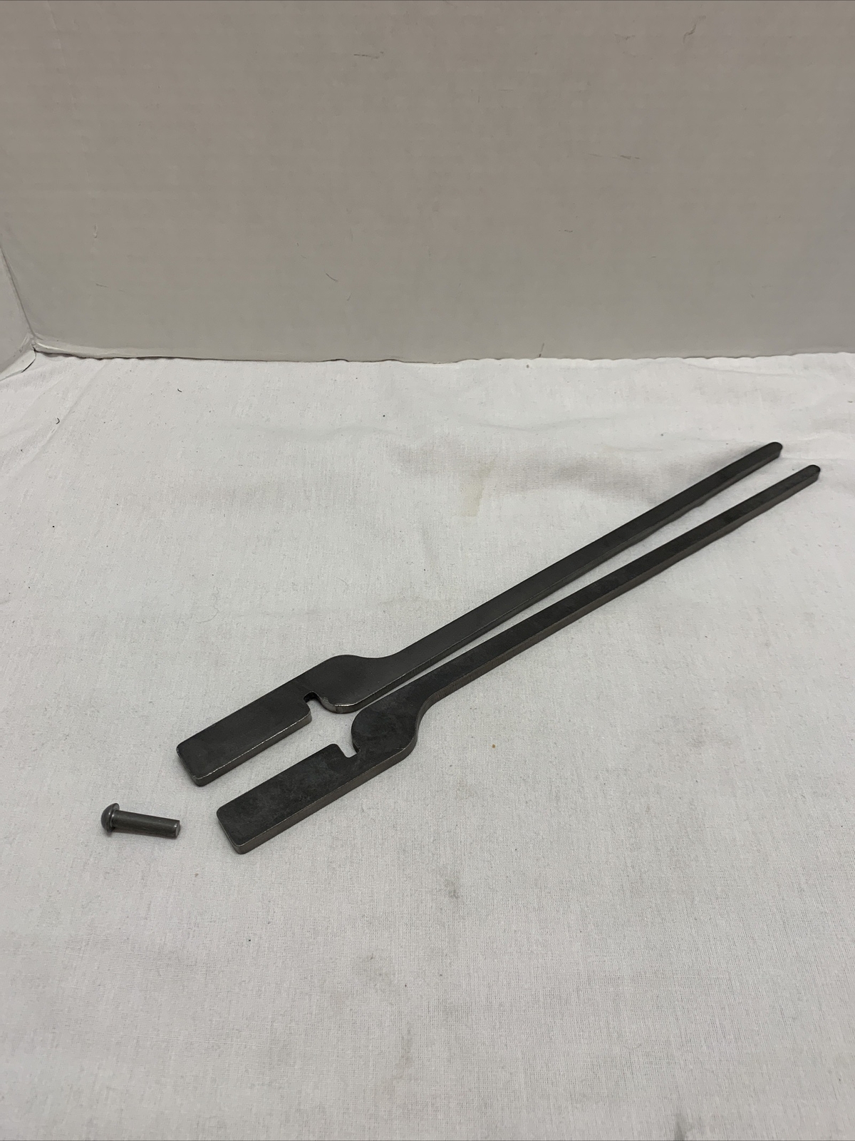 Flat Jaw Duck Bill Tongs Tong Blanks Made In Indiana Blacksmith Tongs