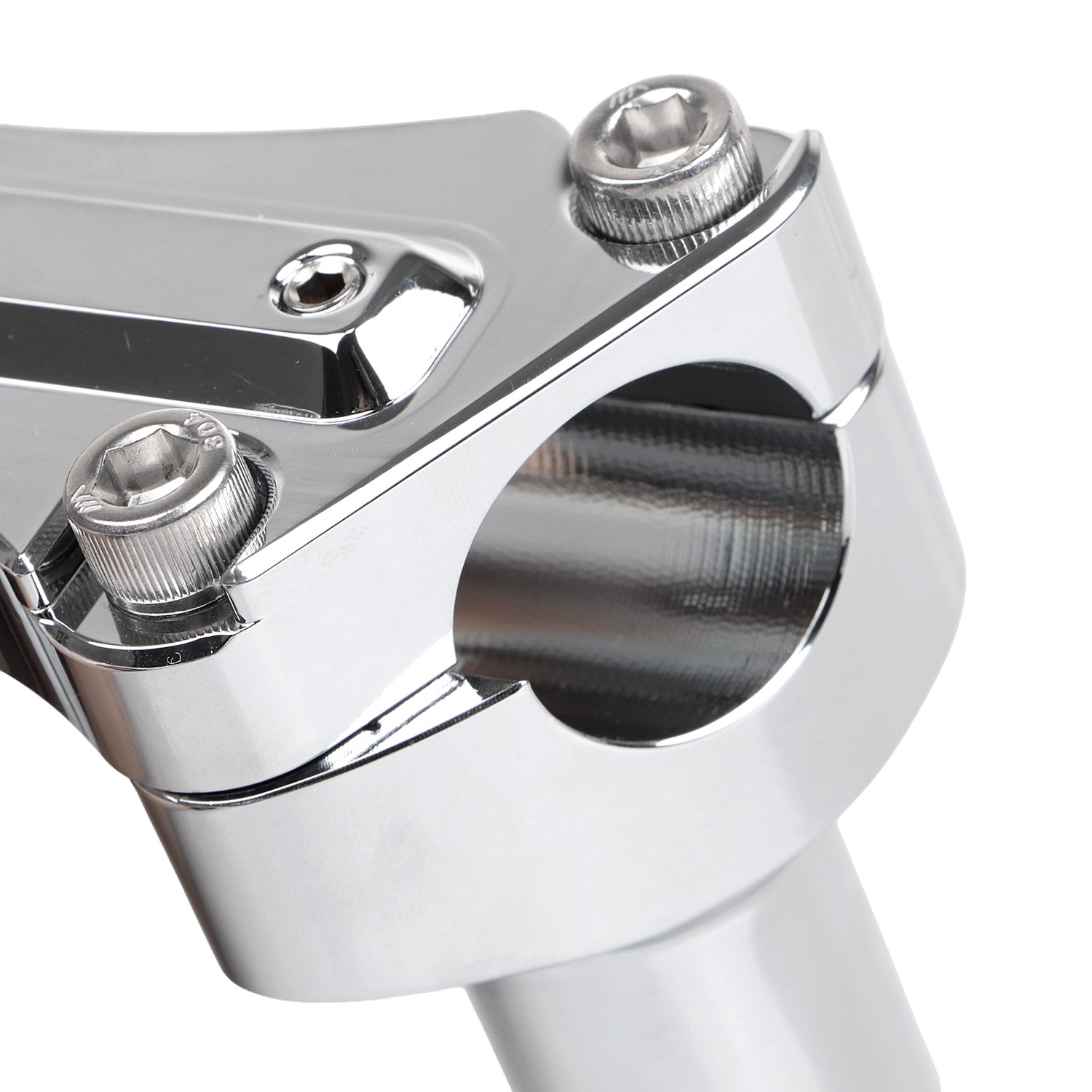 3.5" Pullback Aluminum Handlebar Riser Top Clamp For Harley Dyna Fat Boy FLSTF