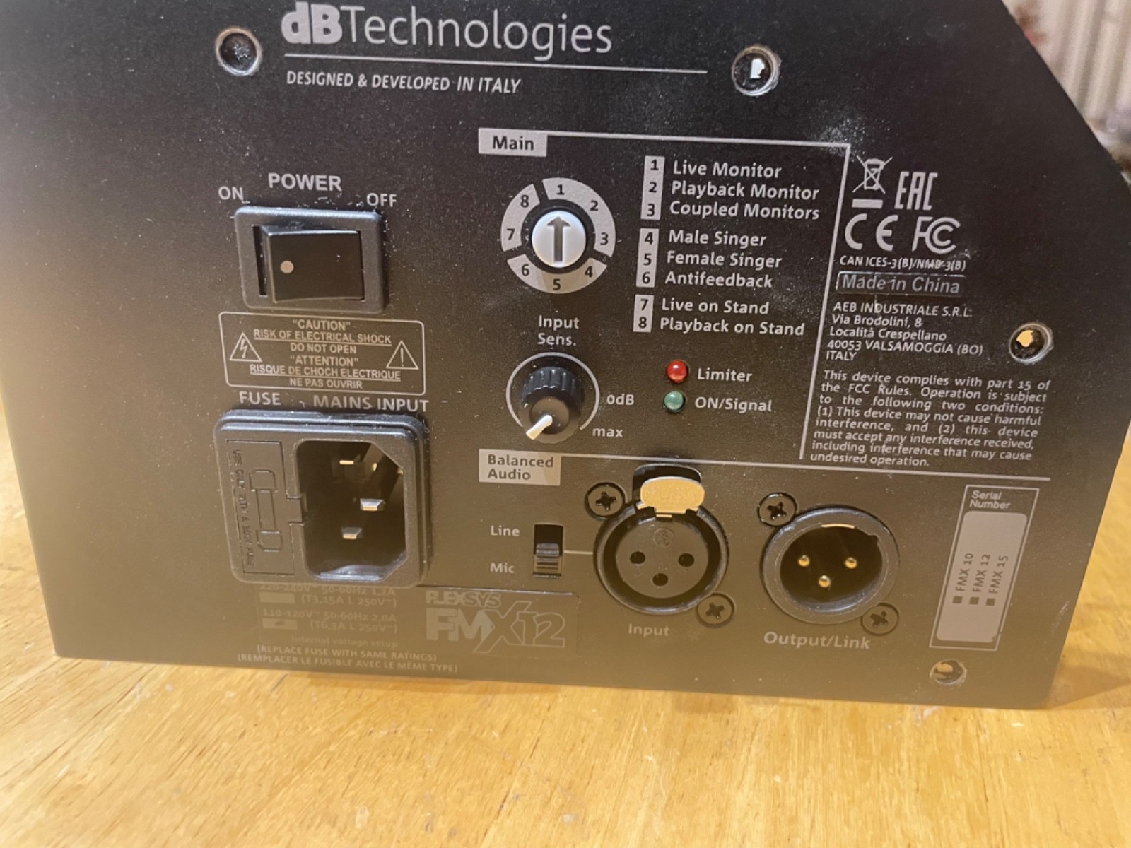 db technologies flexsys fmx 12 replacement amplifier