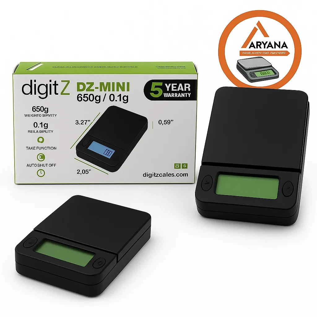 DigitZ™ DZ-MINI 650g / 0.1g Digital Pocket Scale – FREE Batteries – Precision