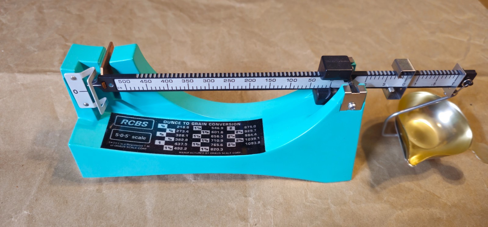 RCBS 5-0-5 Balance Beam Scale