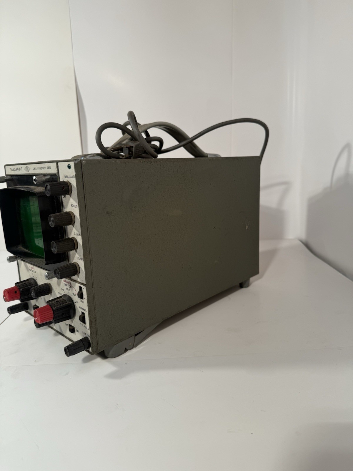 Telequipment S51B Oscilloscope | POWERS ON UNTESTED