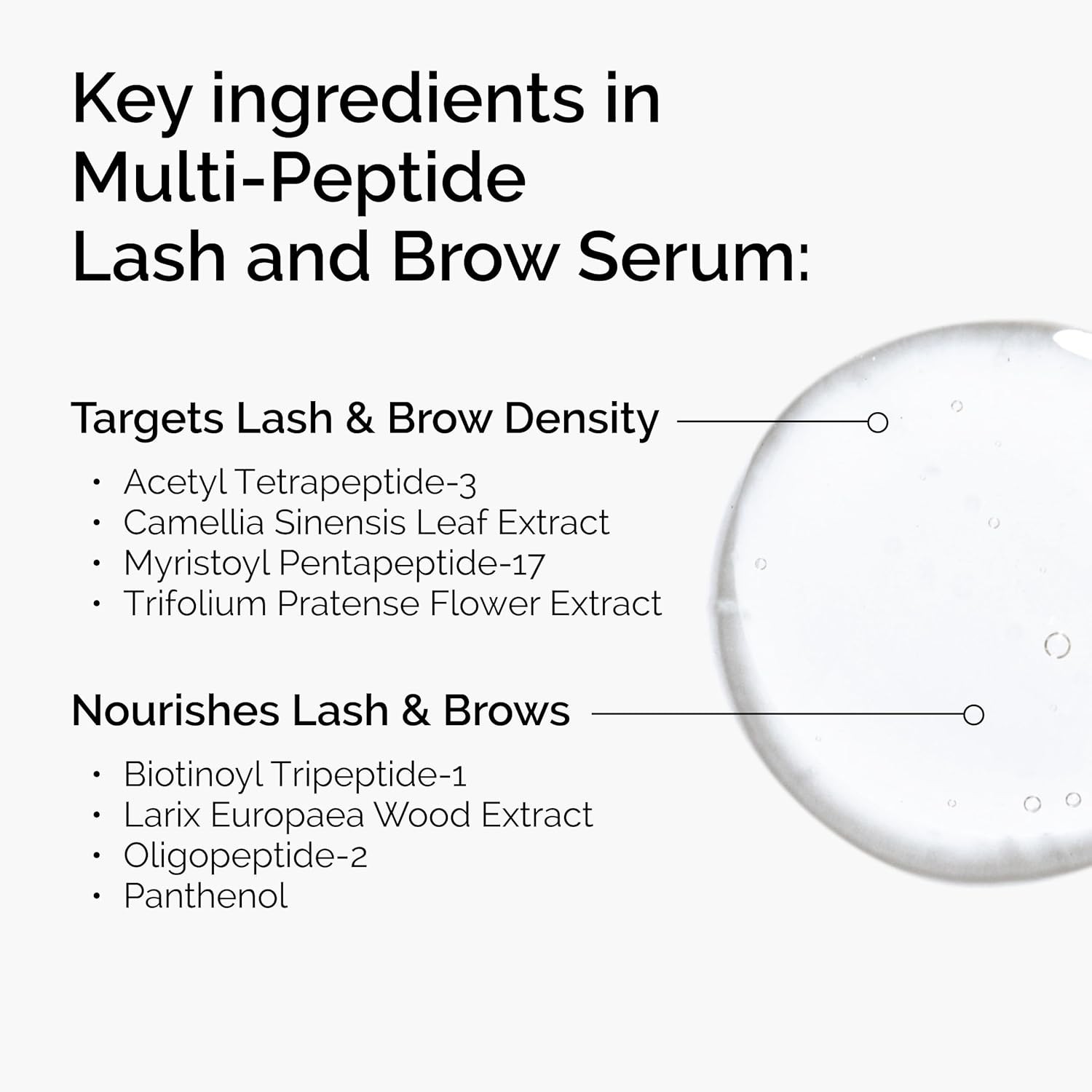 Transform Lashes & Brows: The Ordinary Peptide Serum for Fullness - 0.16 Fl Oz