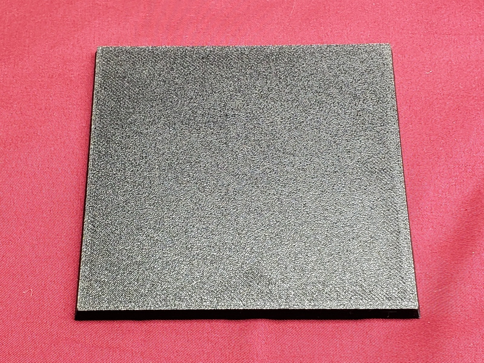 100mm Square Bases - Plain Beveled Bases - Wargaming Old School Bases