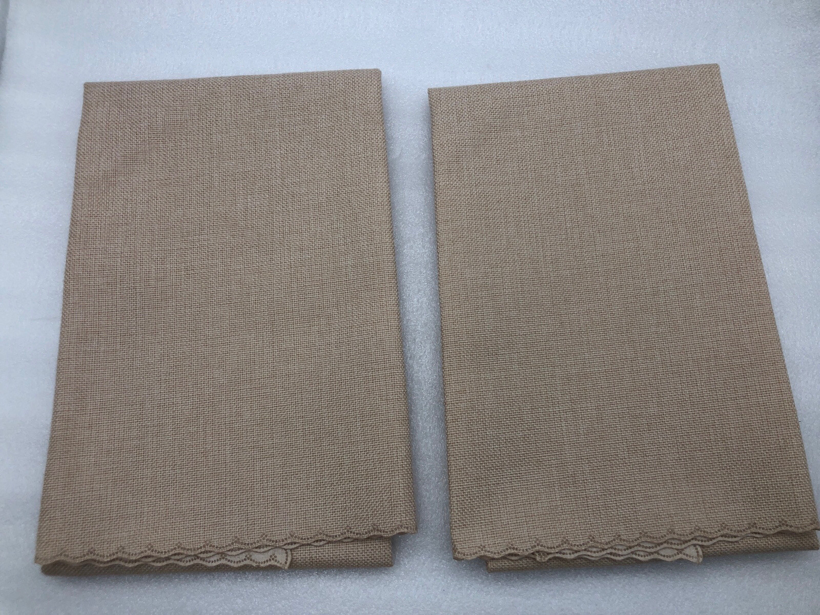 Joywell Linen Armrest Cover for Recliner Anti-slip Armchair Set Of 2 Champagne