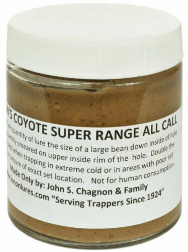 Lenon's Coyote Super Range All Call Coyote Lure / Scent 4 oz. Bottle Since 1924