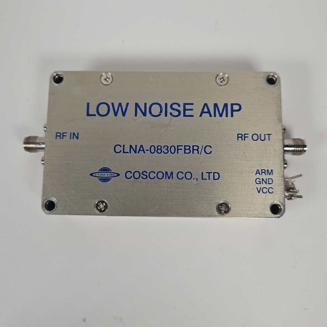 COSCOM CLNA-0830FBR/C SMA Connector RF Amplifier Surface Mount Module Unit