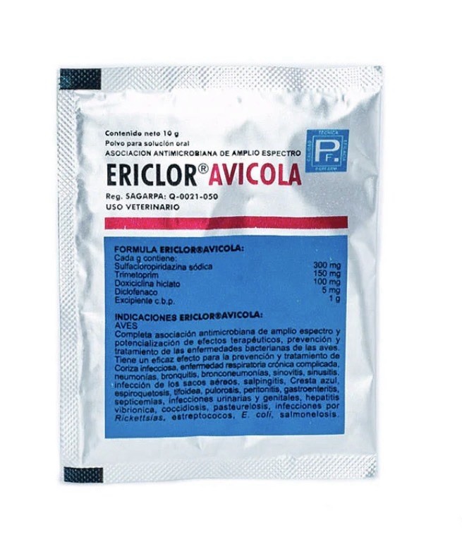 Ericlor Avicola For poultry