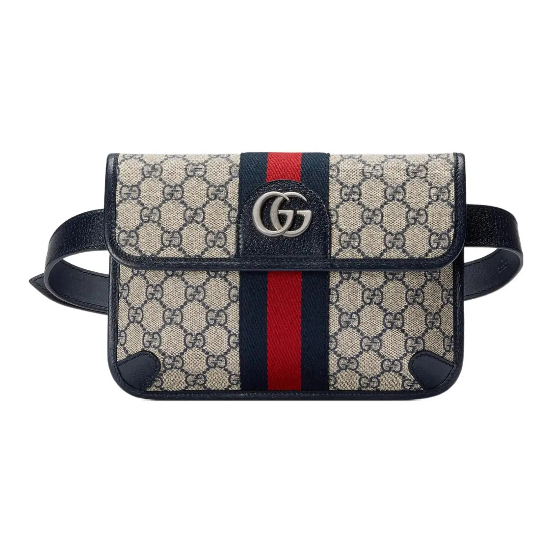 Gucci Ophidia Single Shoulder Crossbody Bag Waist Bag Men's 8.6x1.3x6.6 in