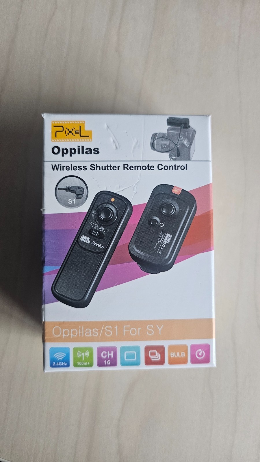 PIXEL Oppilas  Wireless Shutter Remote Control (RW-221)/S2 for SY - NEW