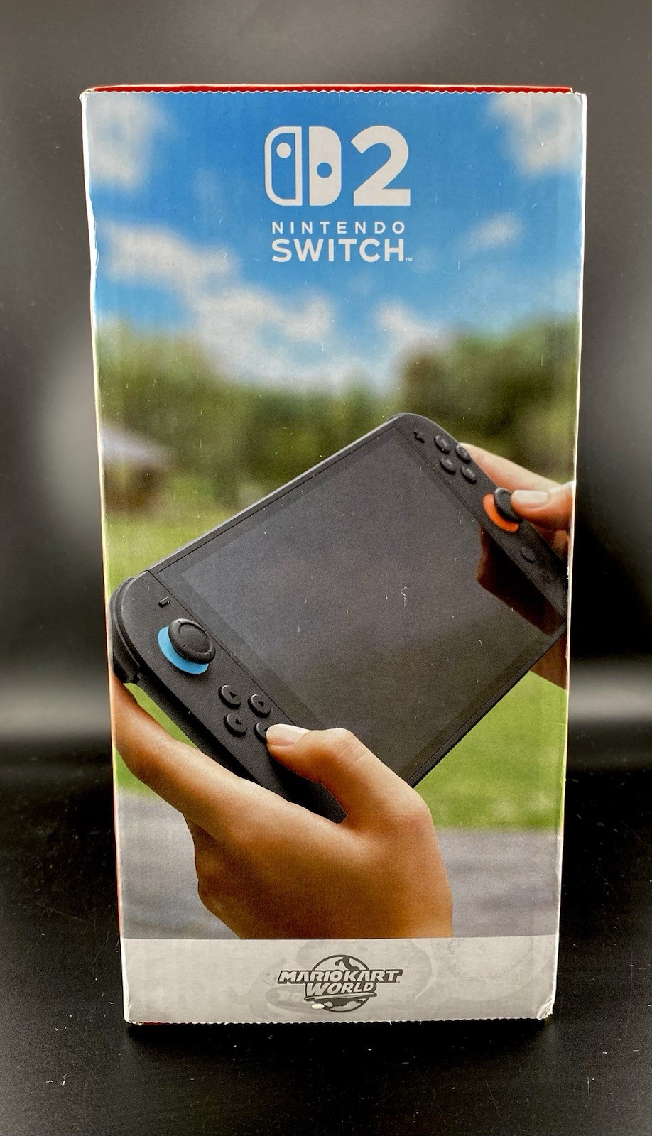 Nintendo Switch 2 Mario Kart Bundle Empty Box ONLY!! No Game! Sticker (damaged)